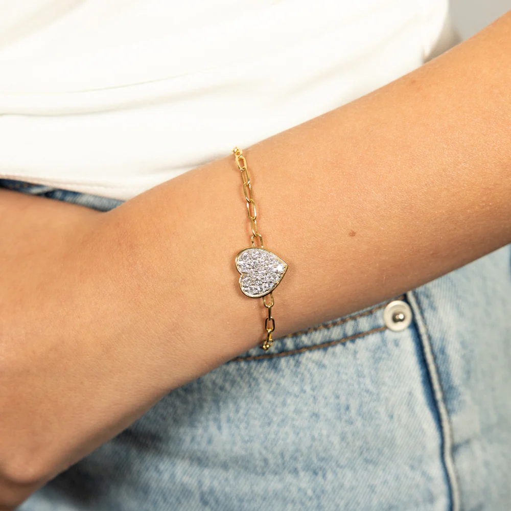 1Carat Luminesce Lab Grown Fancy Diamond Bracelet - Image 3