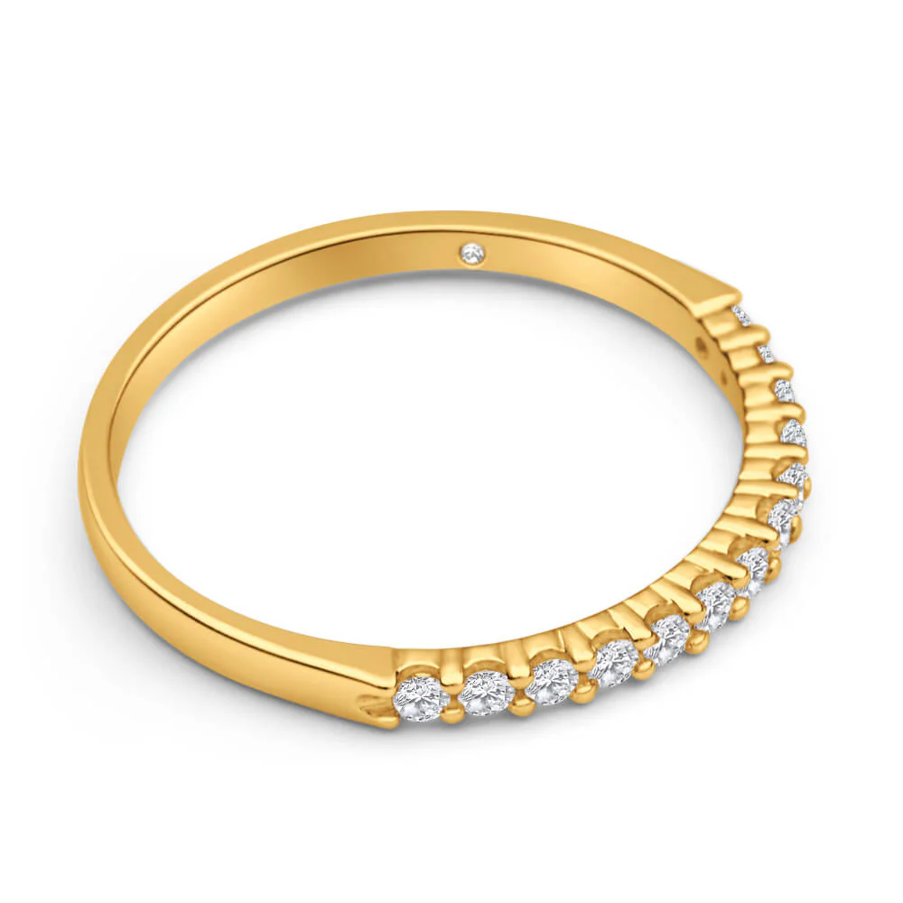 3/4 Carat Flawless Cut 18ct Yellow Gold Ring - Image 2