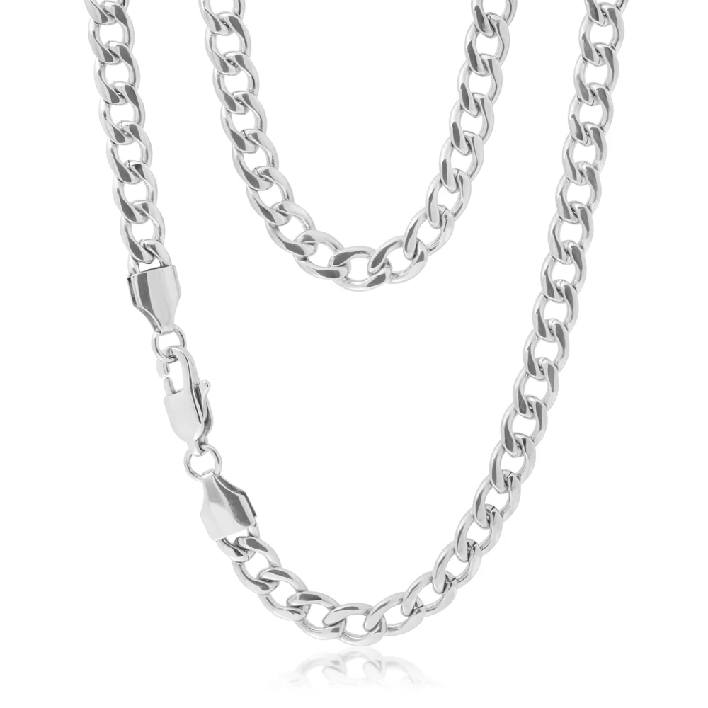 55cm Stainless Steel Curb Chain