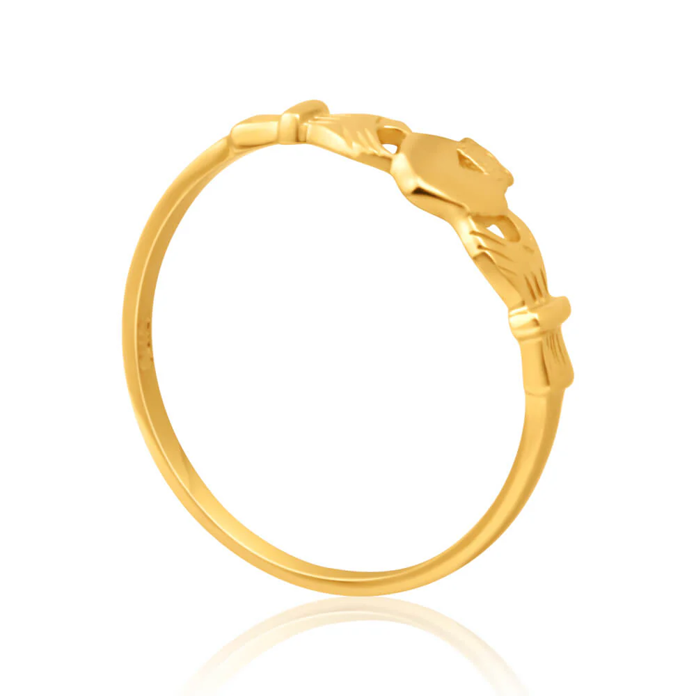 9ct Dazzling Yellow Gold Ring - Image 2