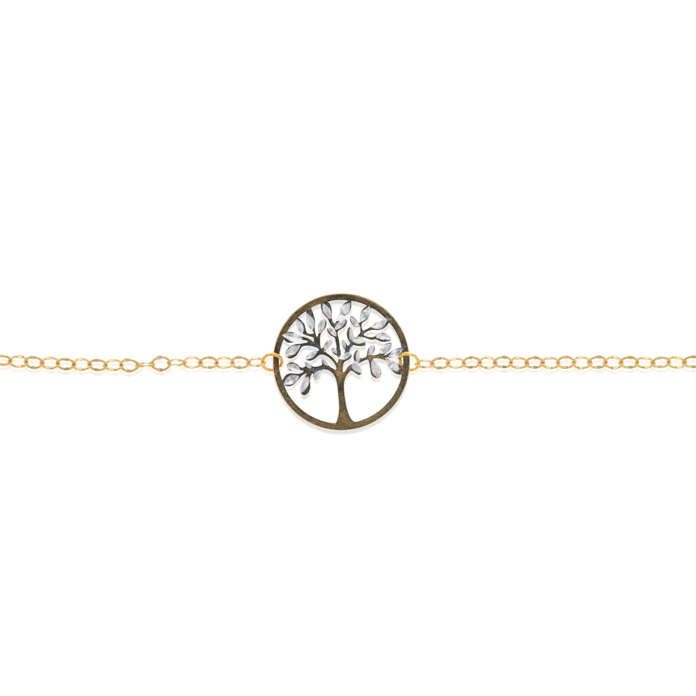 9ct Dicut 19cm Tree Of Life Bracelet - Image 3