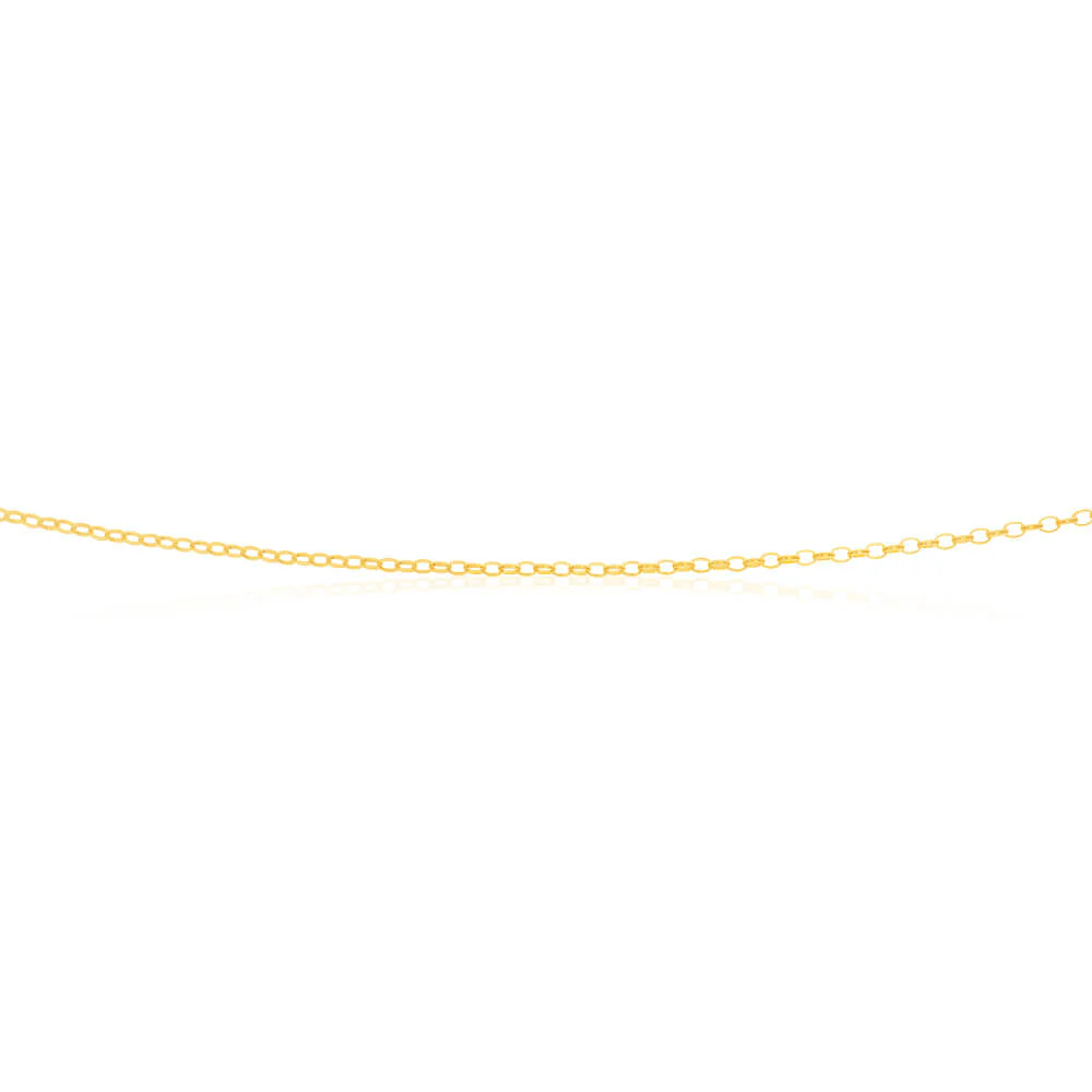 9ct Magnificent Yellow Solid Gold Belcher Chain - Image 2