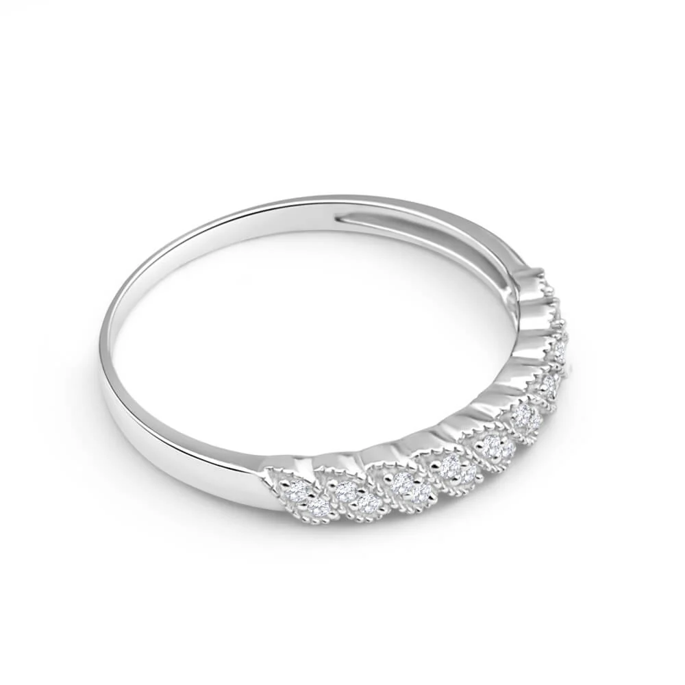 9ct White Gold Opulent Diamond Ring - Image 2