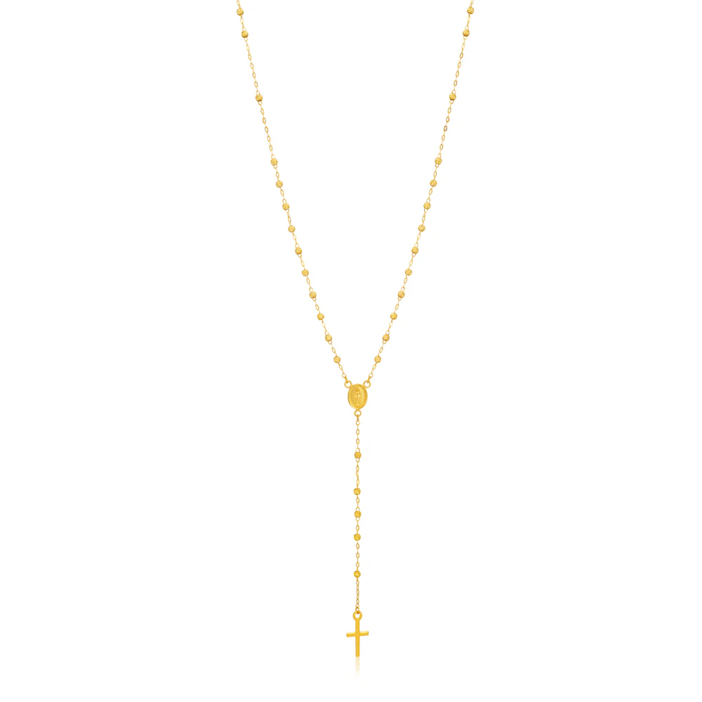 9ct Yellow Gold 50cm Rosary
