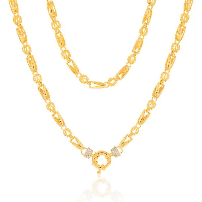 9ct Yellow Gold Alluring Fancy Chain