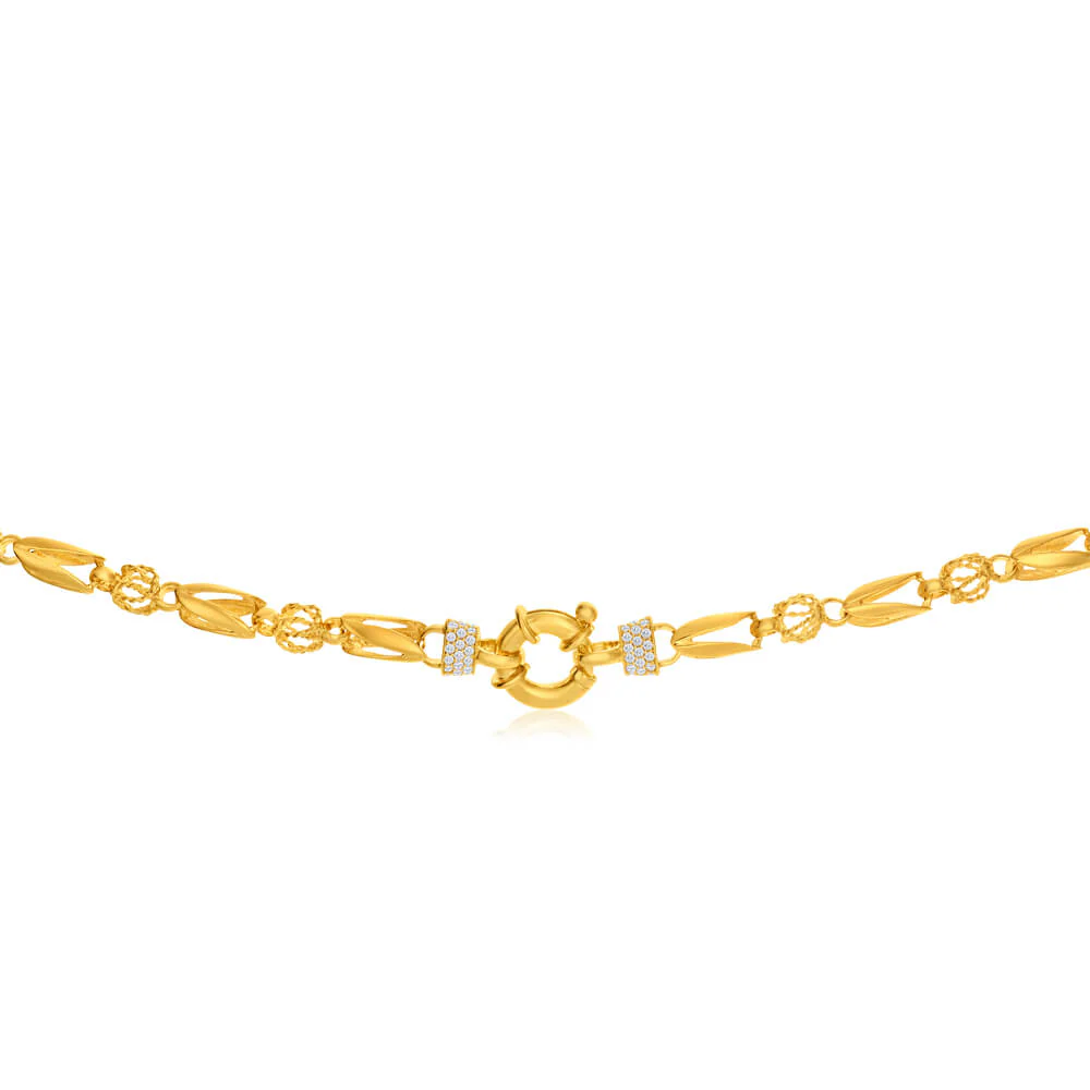 9ct Yellow Gold Alluring Fancy Chain - Image 2