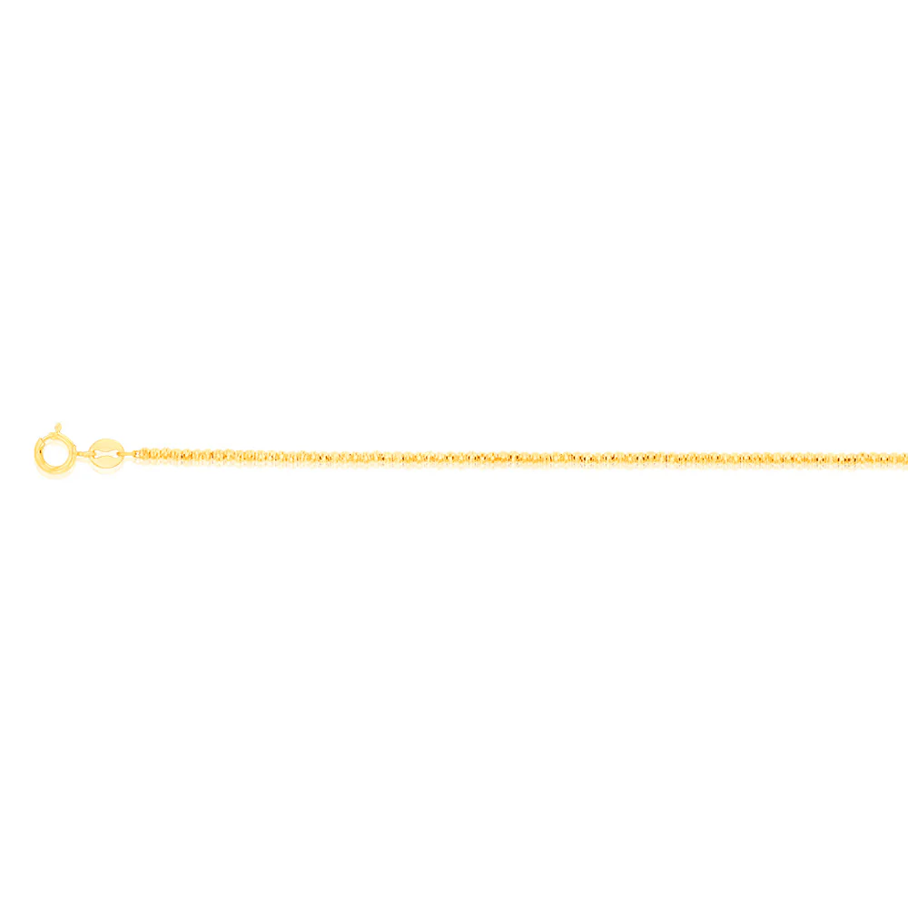 9ct Yellow Gold Fancy 19cm Bracelet - Image 2