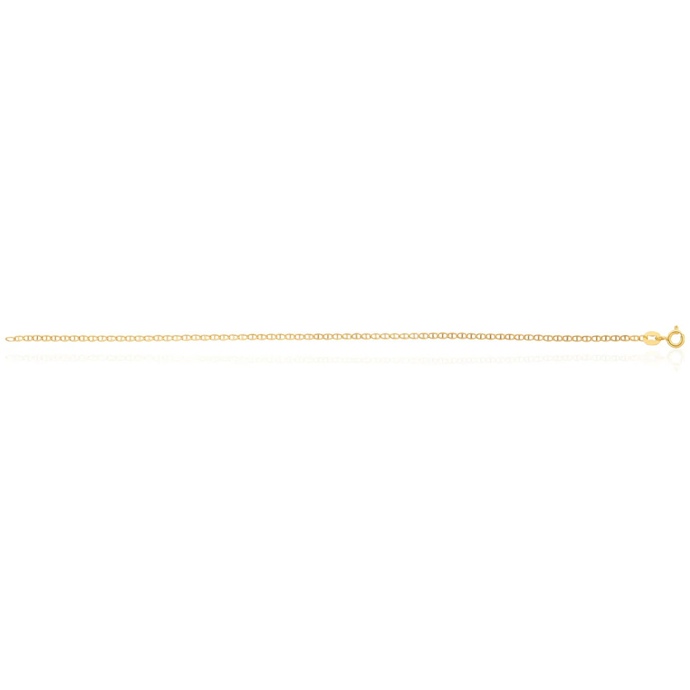 9ct Yellow Gold Filled 19cm Anchor Bracelet - Image 2