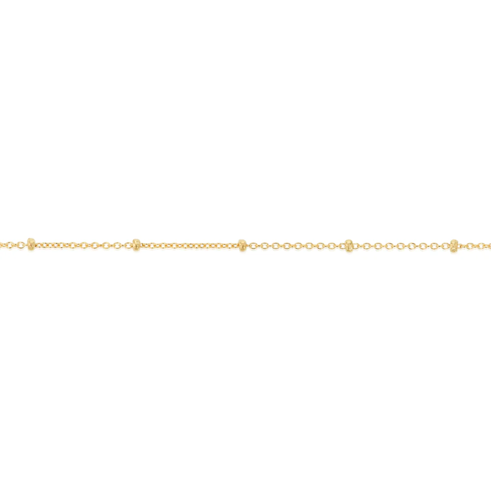 9ct Yellow Gold Fine 19cm Bracelet - Image 3