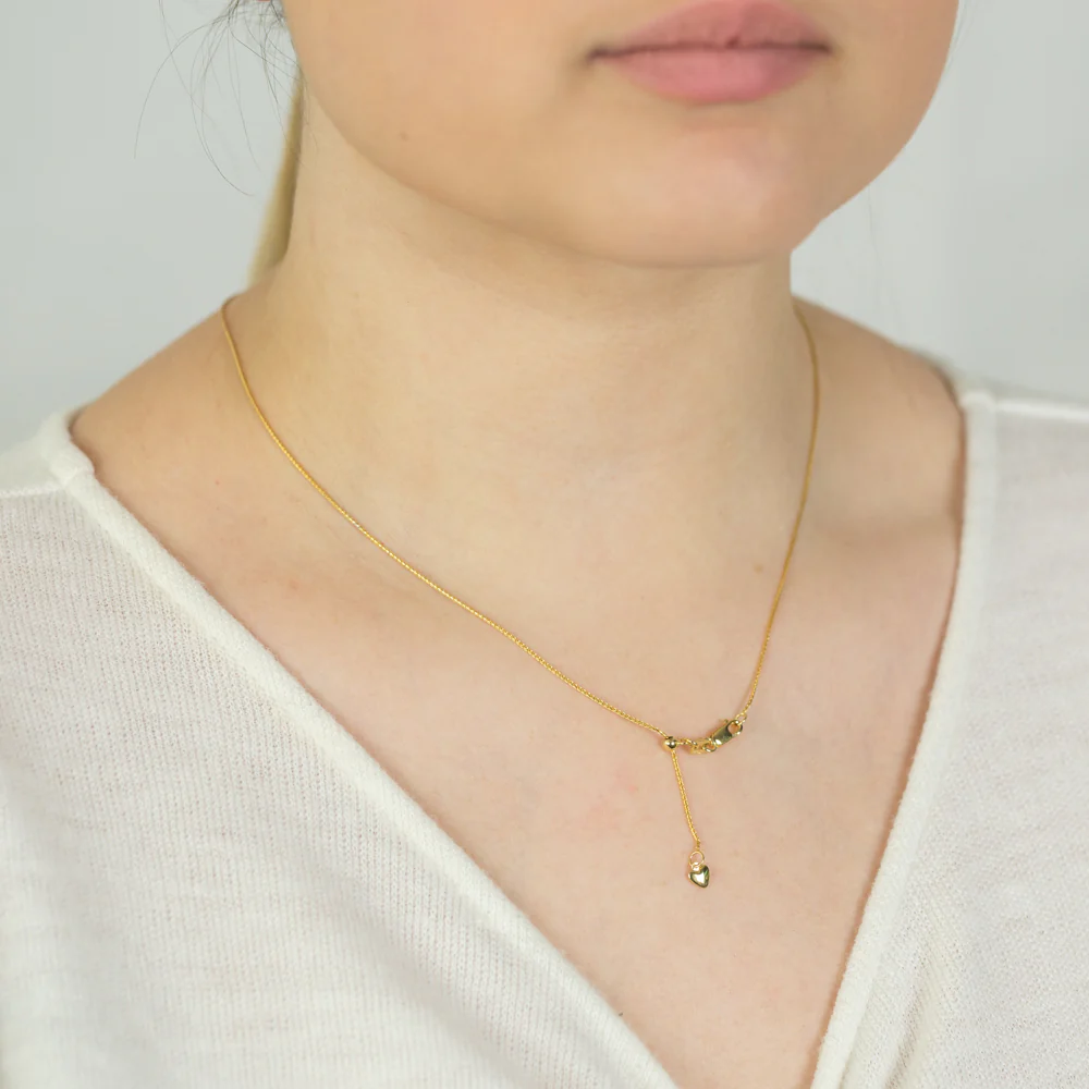 9ct Yellow Gold Wheat link Extender 47cm Chain 20gauge - Image 3