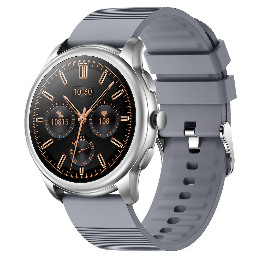 Active Pro Call+ Connect Smart Watch Box Set with 3 Band Options Silver - Image 4