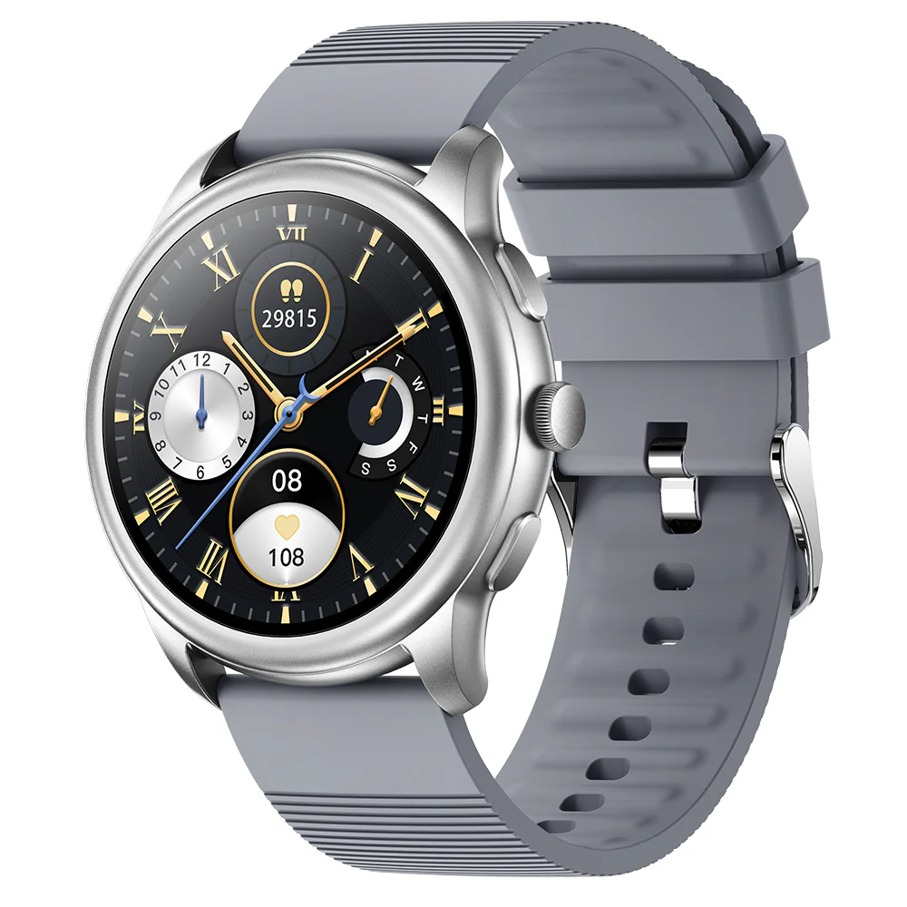 Active Pro Call+ Connect Smart Watch Box Set with 3 Band Options Silver - Image 6