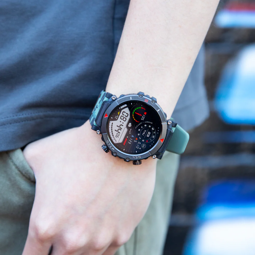 Active Pro Call+ XL Connect Smart Watch with 3 Band Options Black - Image 2