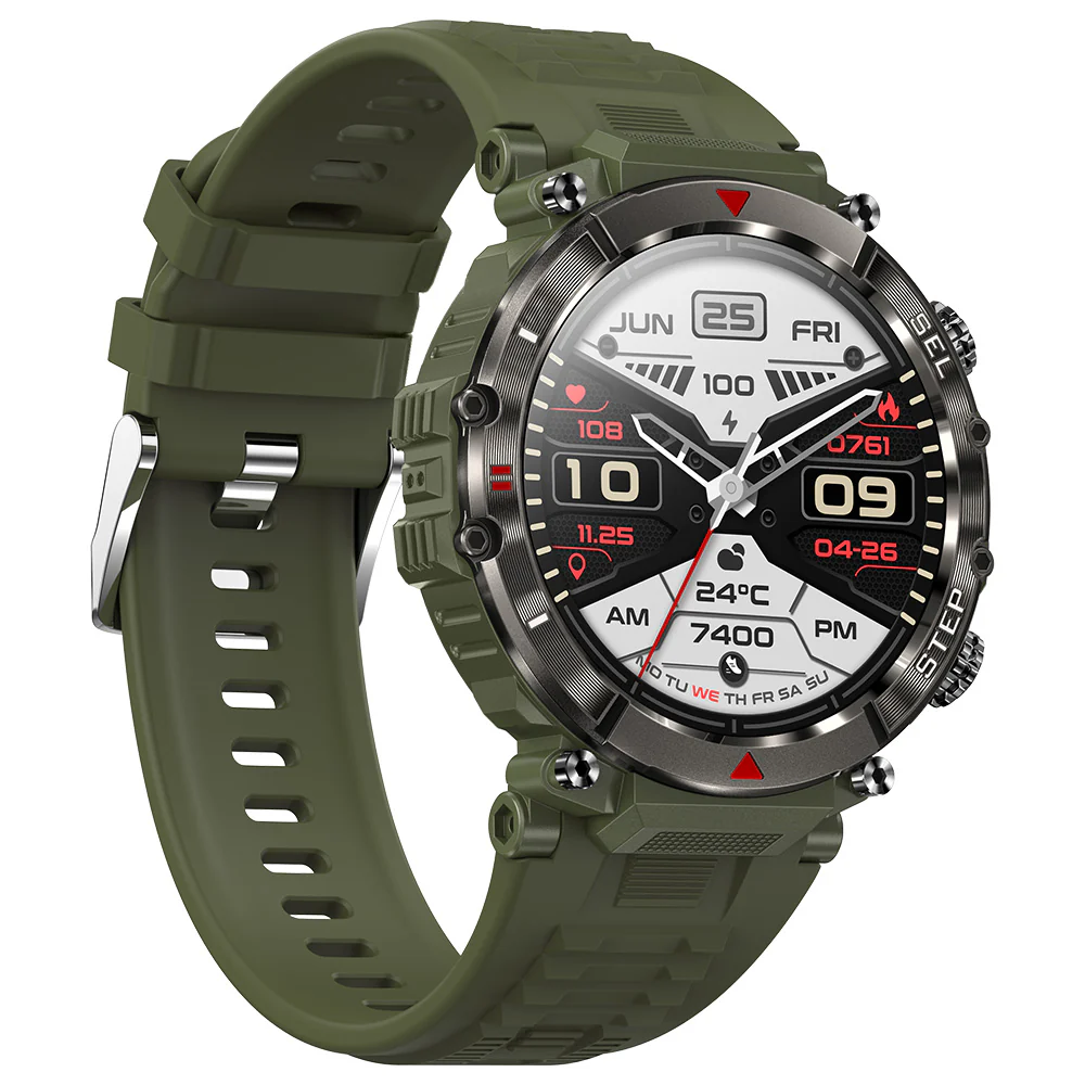 Active Pro Call+ XL Connect Smart Watch with 3 Band Options Grey - Image 6