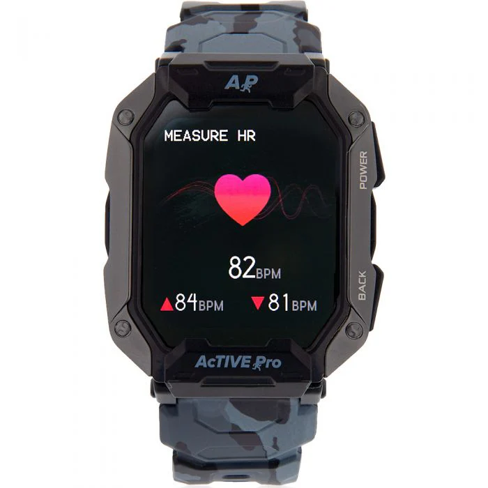 Active Pro Smart Watch Army Grey Edition - Image 3