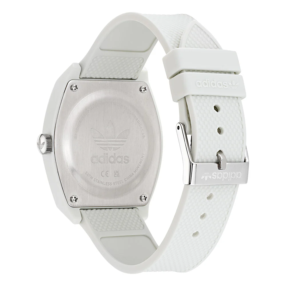 Adidas AOST22035 Project Two White Unisex Watch - Image 3