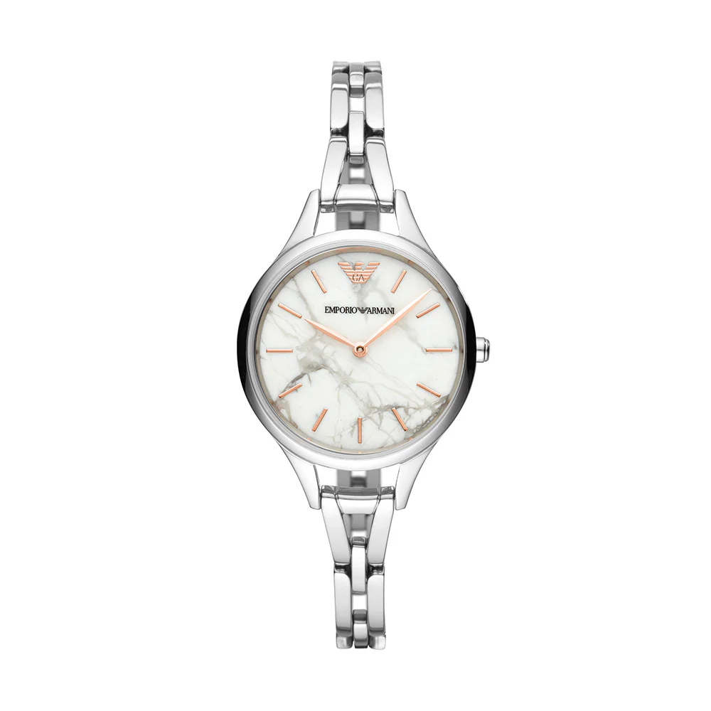 Armani Aurora AR11167 Silver Stainless Steel Womens Watch