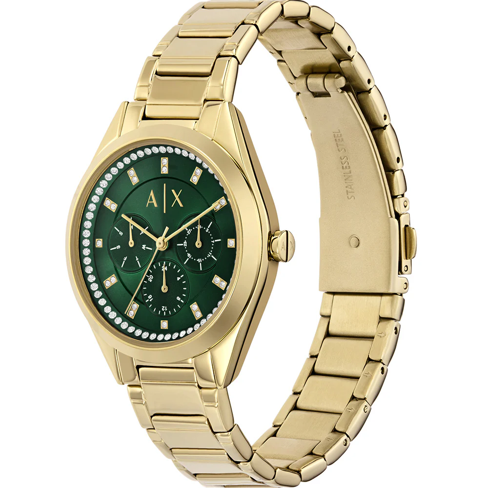 Armani Exchange AX5661 Lady Giacomo Gold Chronograph Ladies Watch - Image 2