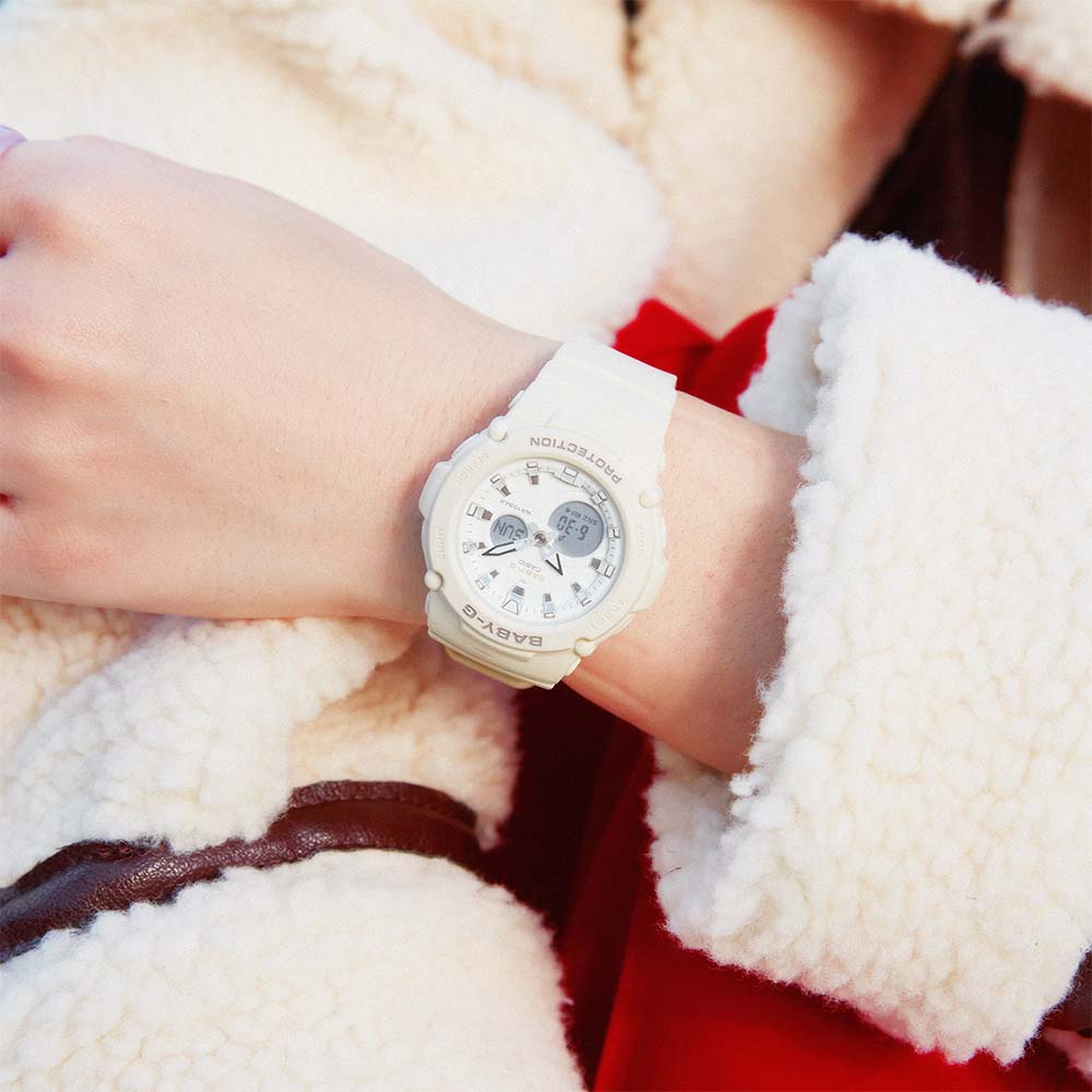 Baby-G BGA275-7A Outdoor Colours White Watch - Image 2