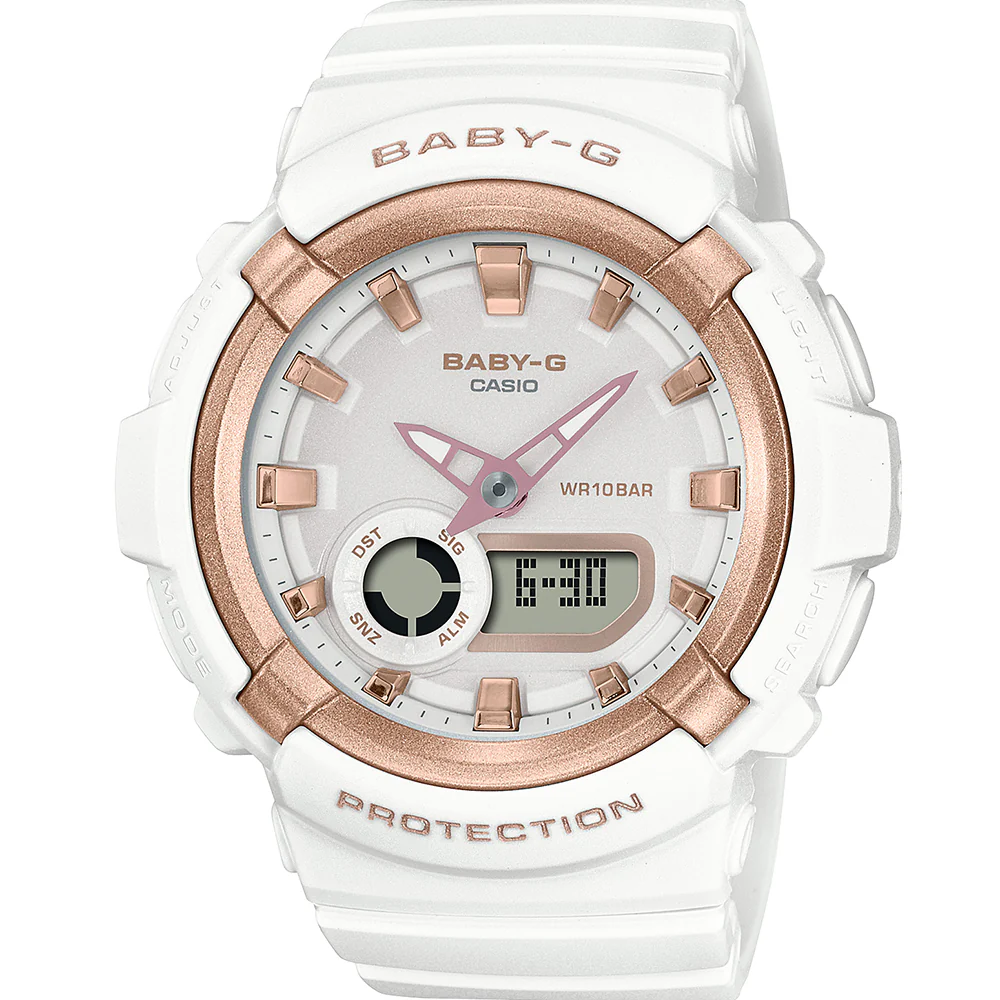 Baby-G BGA280BA-7 Metallic Accent Womens Watch