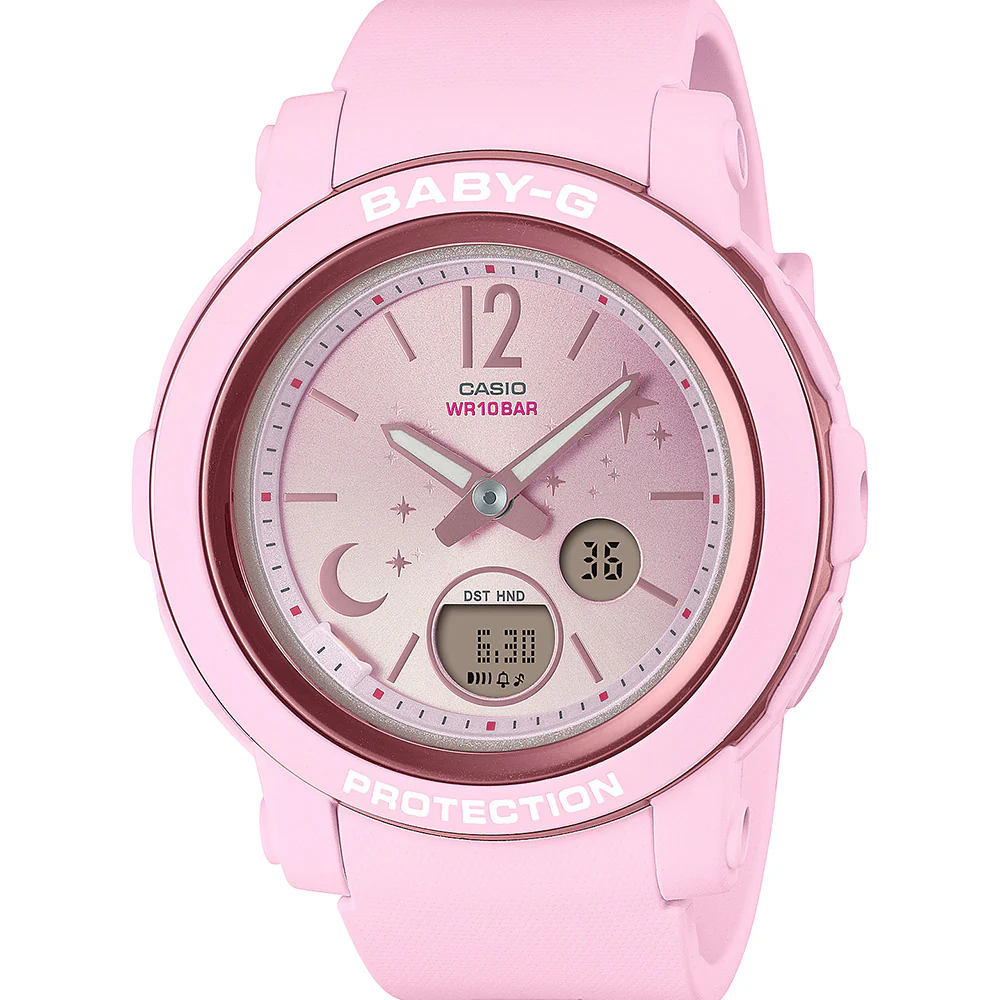 Baby-G BGA290DS-4A Moon and Stars