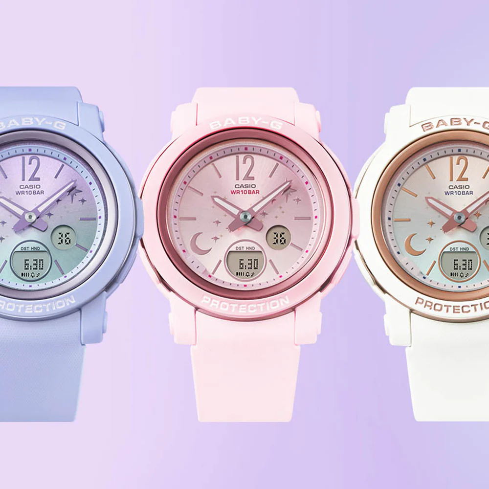 Baby-G BGA290DS-4A Moon and Stars - Image 6