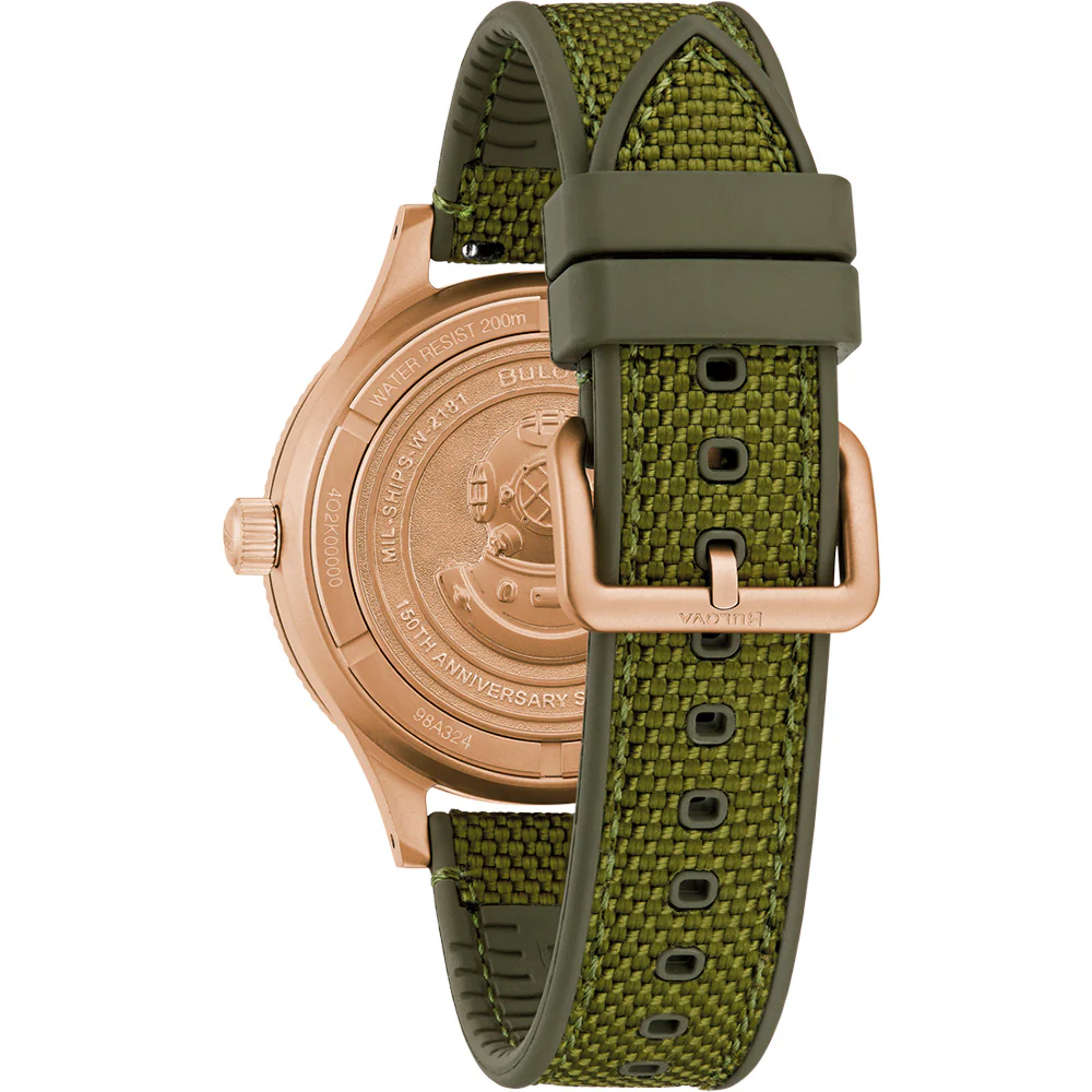 Bulova MIL-SHIP Bronze 98A324 Automatic Special Edition - Image 3