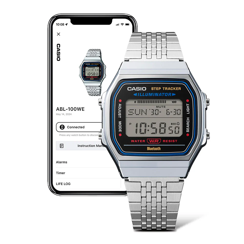 Casio ABL100WE-1A Bluetooth Step Tracker Digital - Image 3