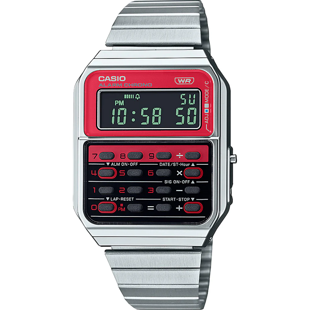Casio CA500WE-4B Vintage Calculator Watch