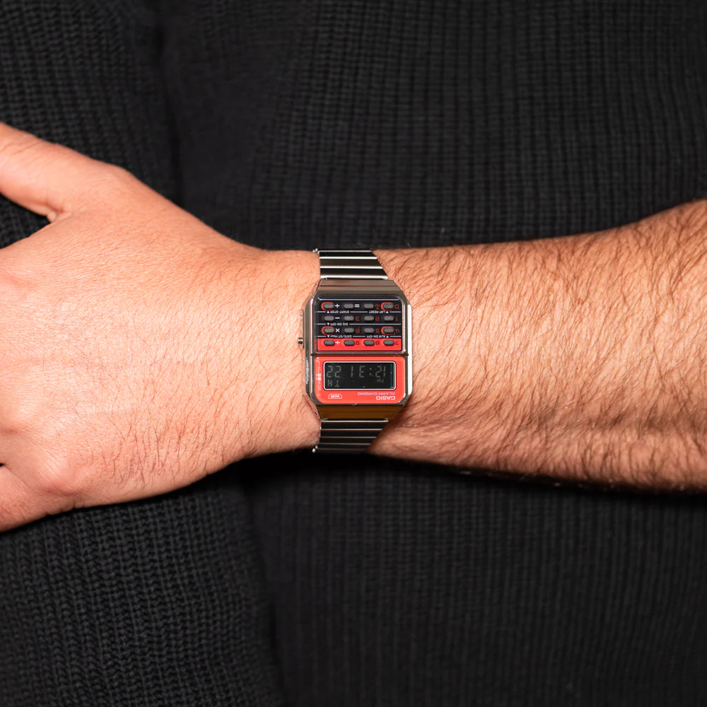 Casio CA500WE-4B Vintage Calculator Watch - Image 2