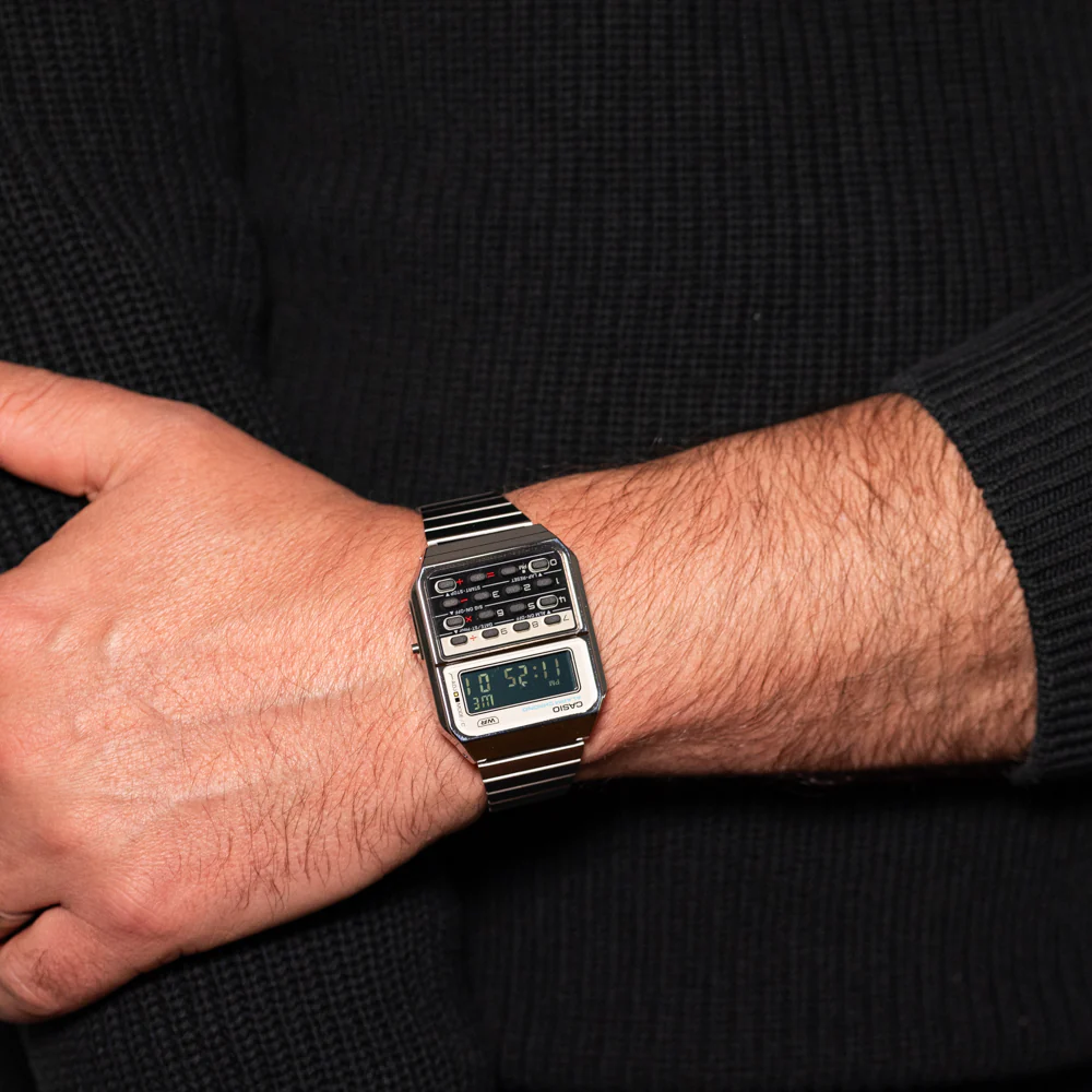 Casio CA500WE-7B VIntage Calculator Watch - Image 2