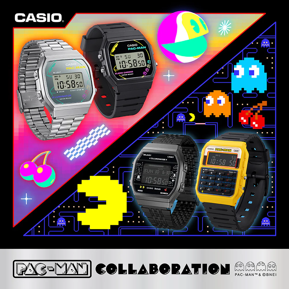 Casio CA53WPC-1B Pac-Man Collaboration - Image 6