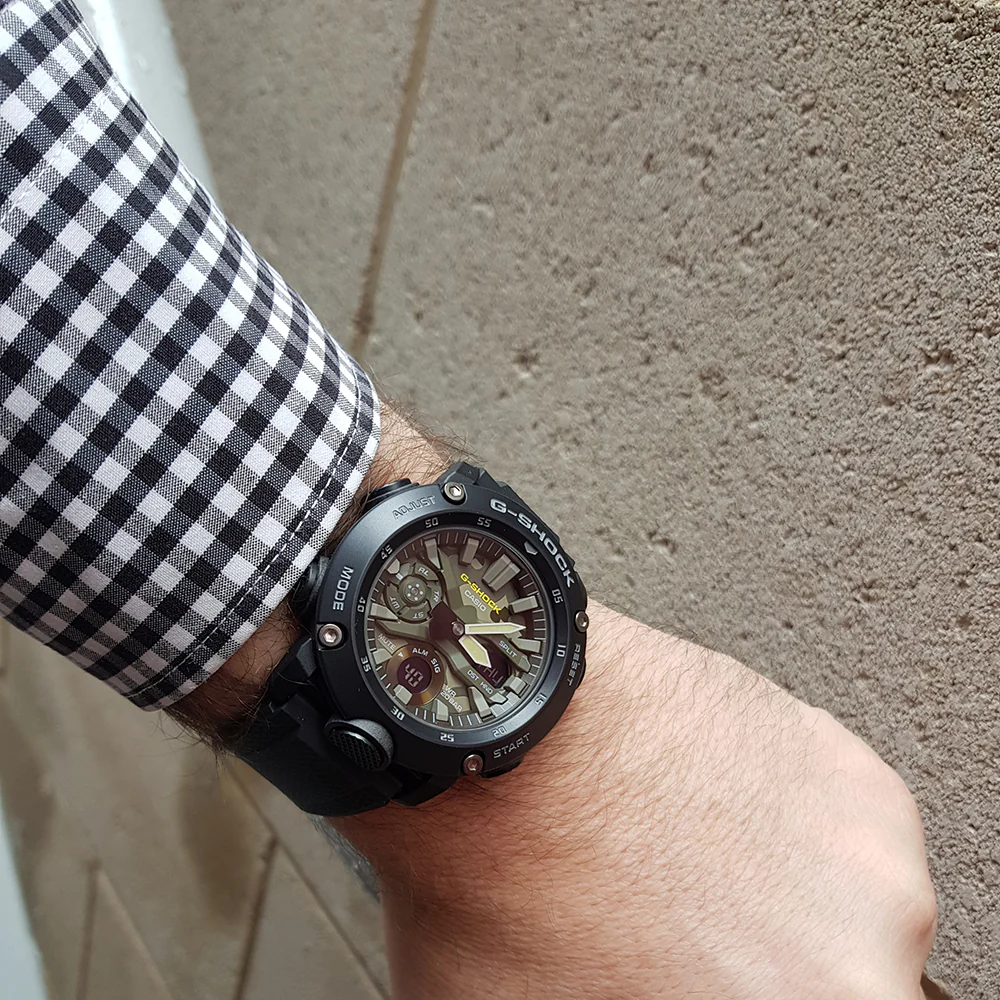 Casio G-Shock Carbon Core Guard GA-2000SU-1ADR Mens Watch - Image 2