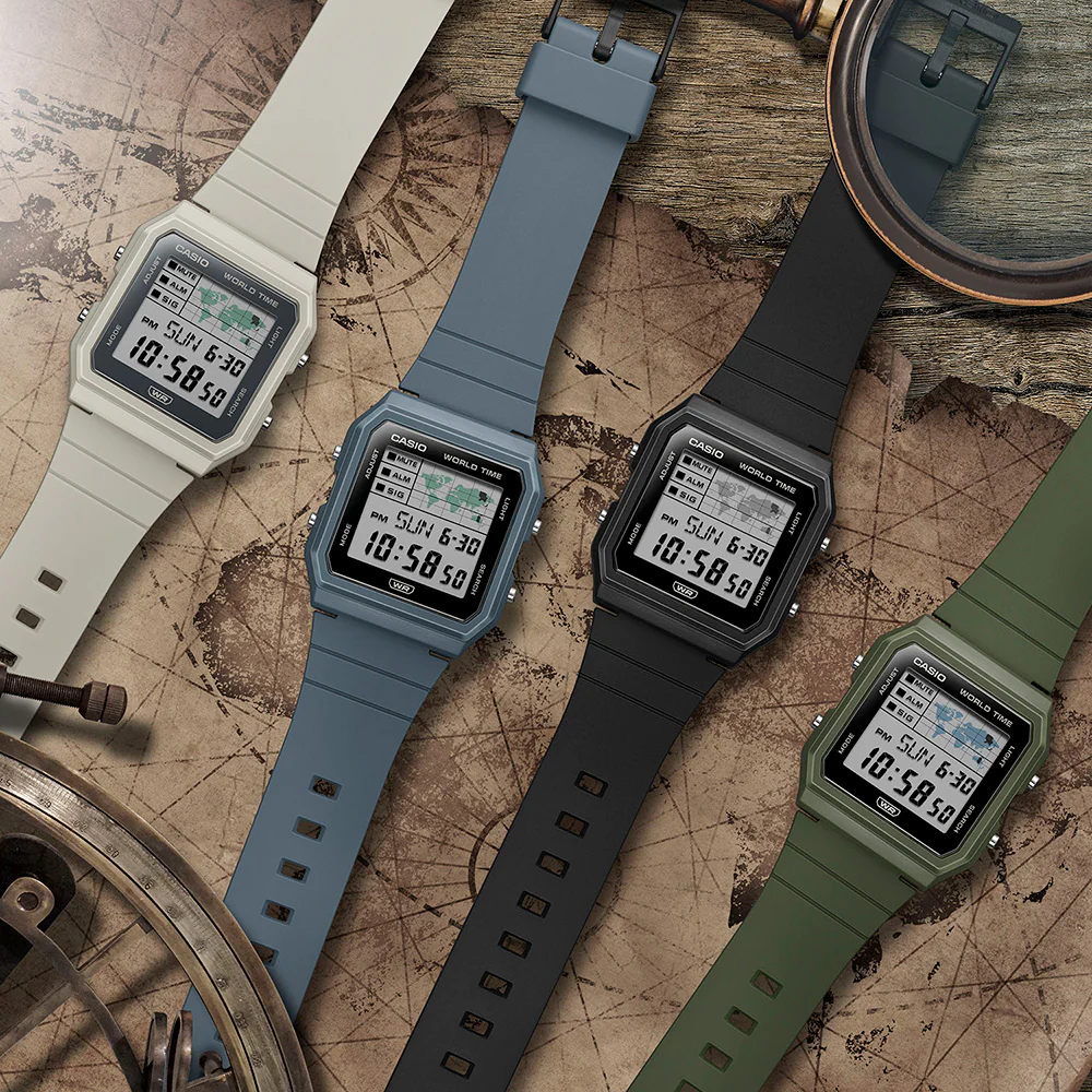 Casio Vintage World Map LF30W-2A Digital - Image 2