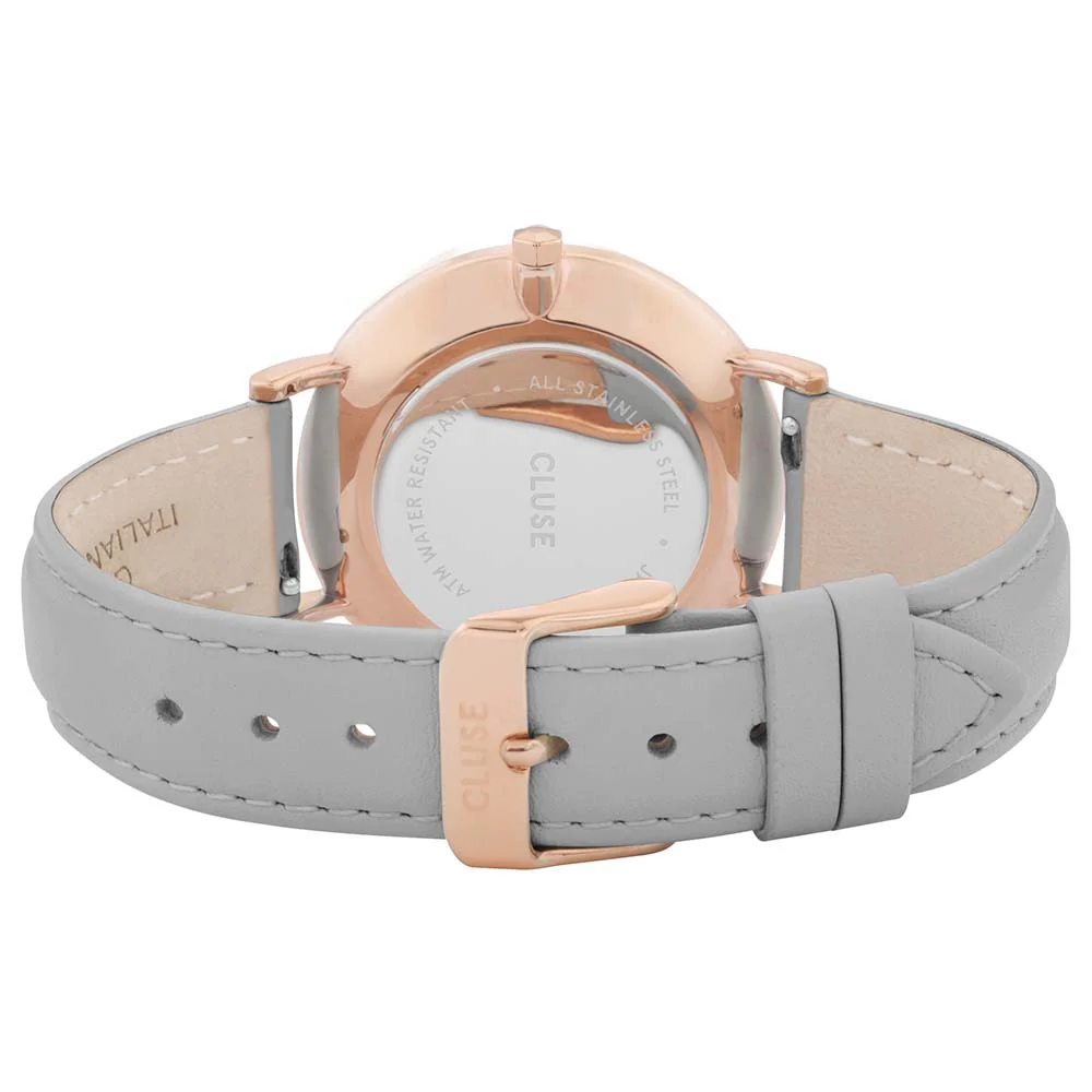 Cluse CW0101201007 Boho Chic Grey Leather Womens Watch - Image 2