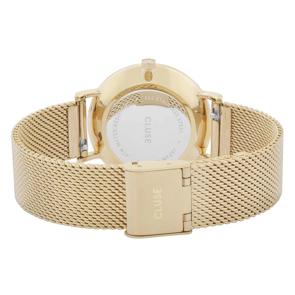 Cluse CW0101203007 Minuit Gold Tone Mesh Womens Watch - Image 2