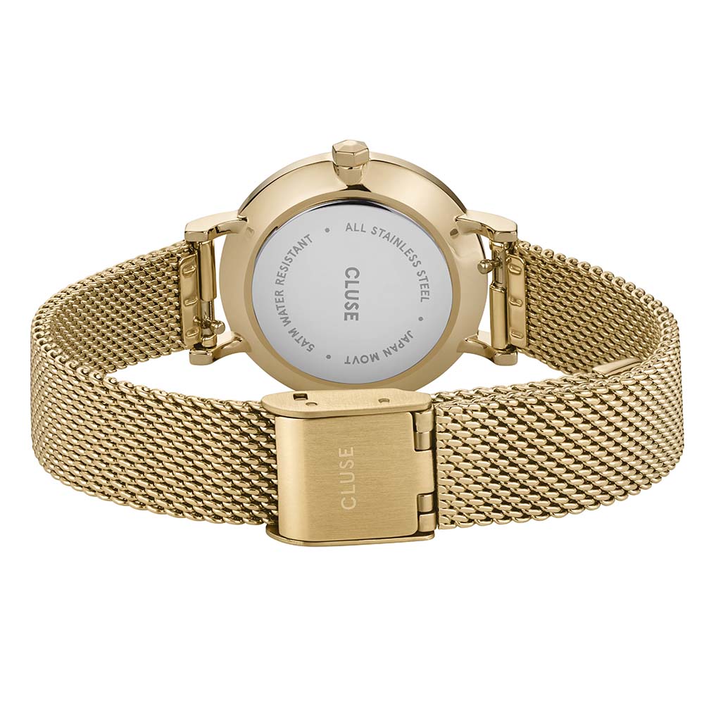 Cluse CW0101211001 Gold Tone Mesh Womens Watch - Image 2