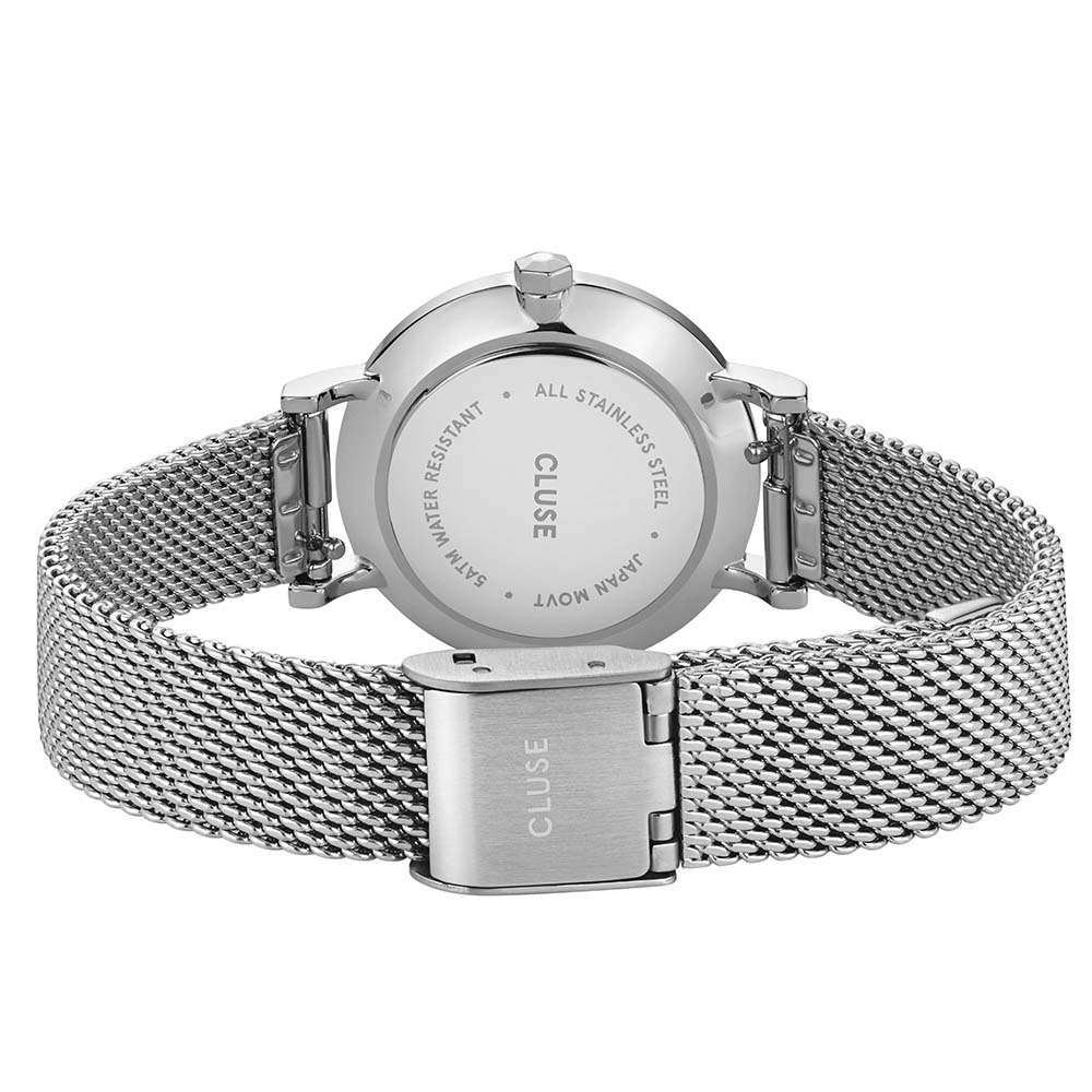 Cluse CW0101211007 Boho Chic Petite Silver Tone Womens Watch - Image 2