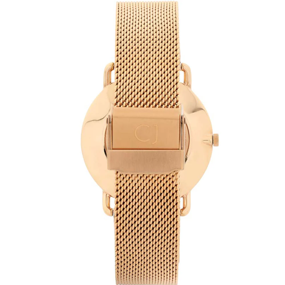 Colton James Eclipse Classic Rose Gold Dial Rose Gold Ladies Watch - Image 3