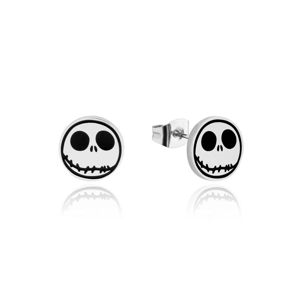 Couture Kingdom Disney Stainless Steel Jack Skellington Stud Earrings