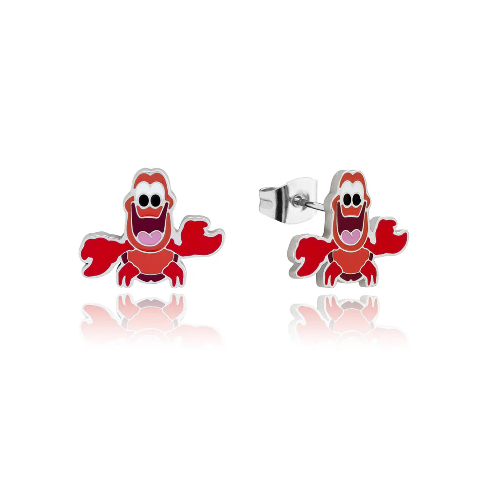 Couture Kingdom Disney Stainless Steel Sebastian Stud Earrings