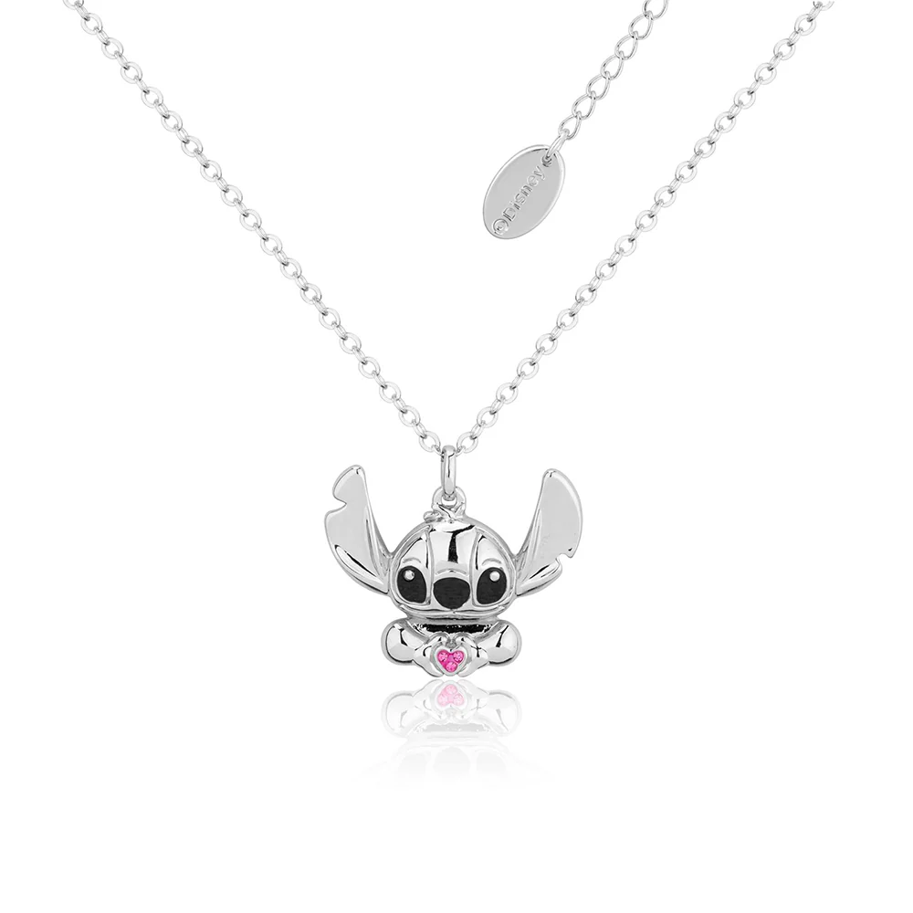 Couture Kingdom Disney Stitch Love Stainless Steel Necklace