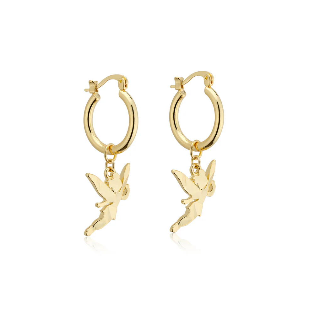 Couture Kingdom Disney Tinker Bell Hoop Earrings