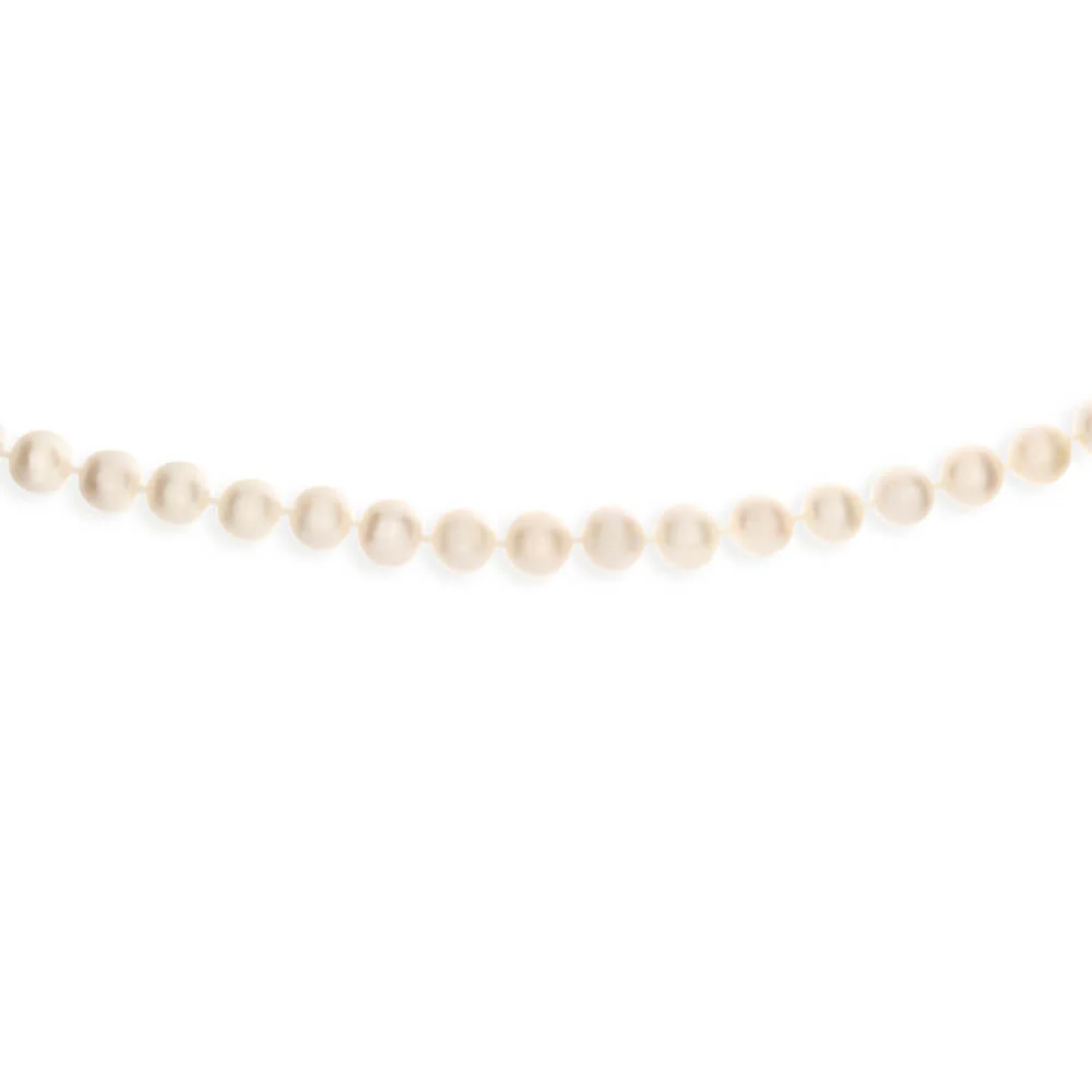 Cream Freshwater Pearl 45cm Necklace - Image 2