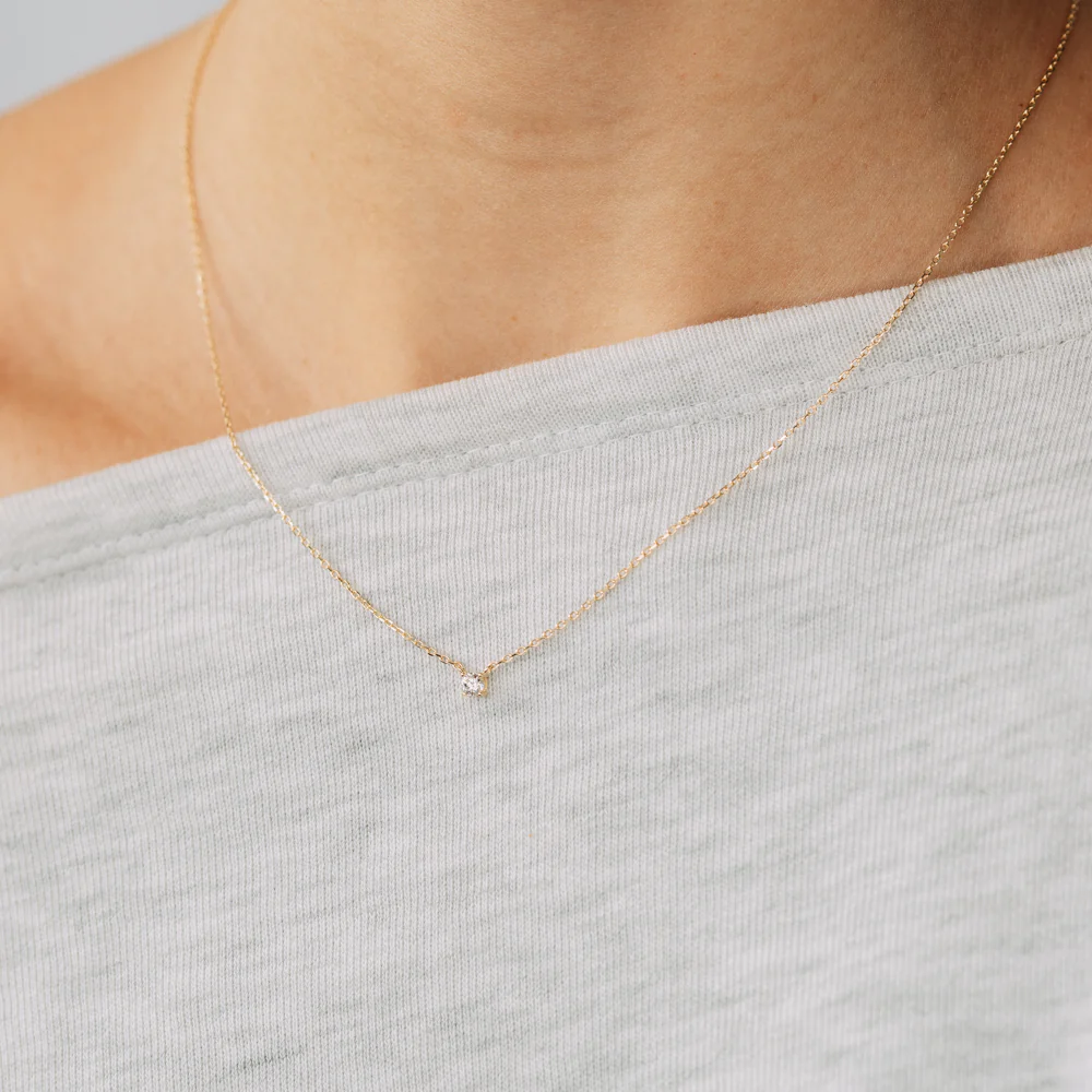 Cubic Zirconia 43.20cm Chain in 9ct Yellow Gold - Image 2