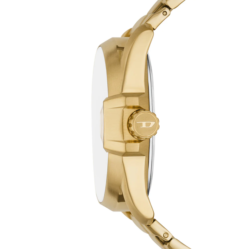 Diesel DZ2163SET MS9 Gold Tone Mens Watch with Necklace - Image 2