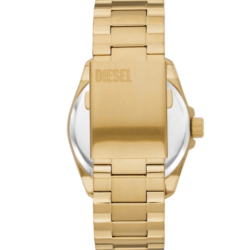 Diesel DZ2163SET MS9 Gold Tone Mens Watch with Necklace - Image 3