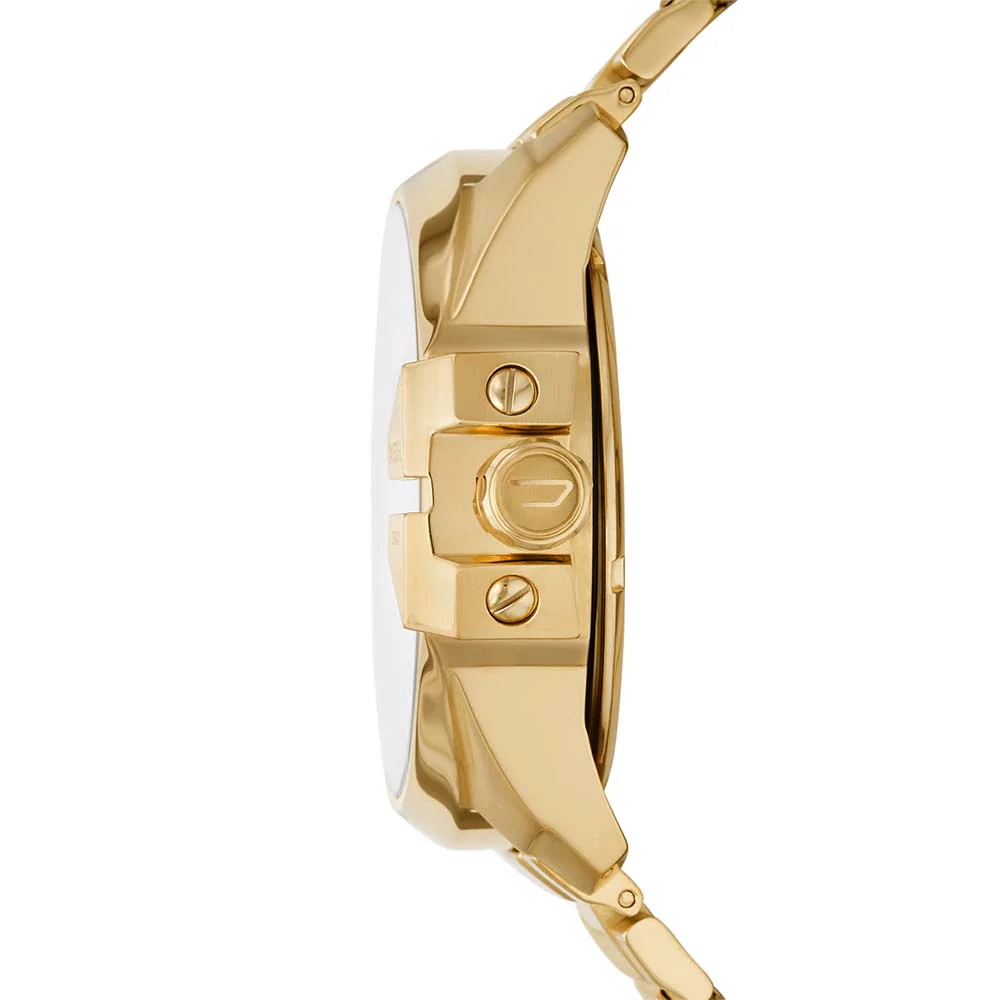 Diesel DZ7456 Mega Chief Automatic Gold Tone Mens Watch - Image 2