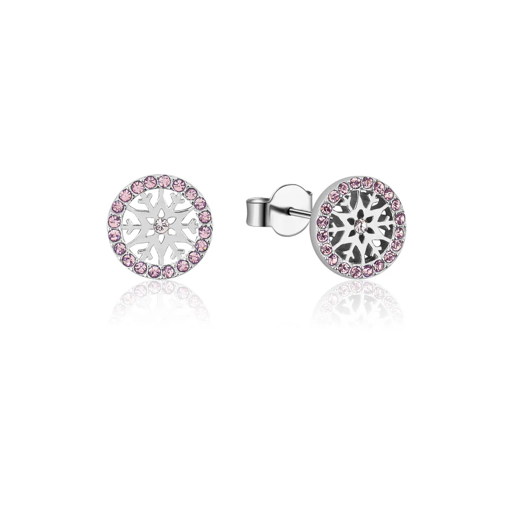 DISNEY Frozen II Snowflake Stud Earrings