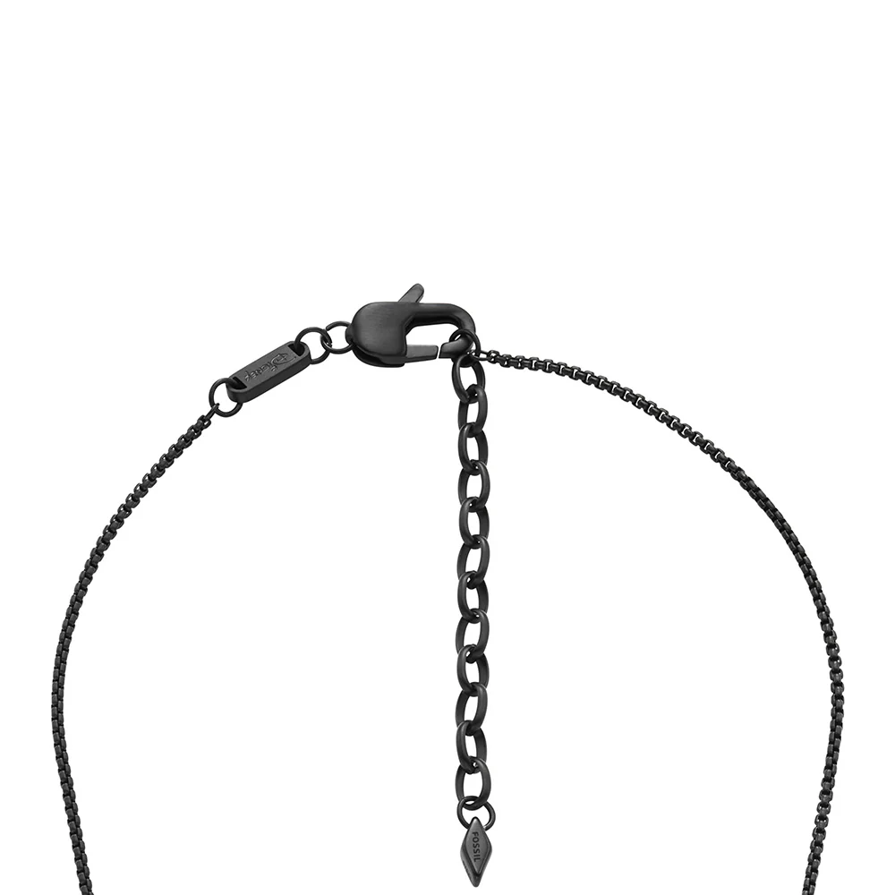 Disney Mickey Mouse Black Plated Stainless Steel 3D Pendant on Chain 100th Disney Anniversary - Image 4